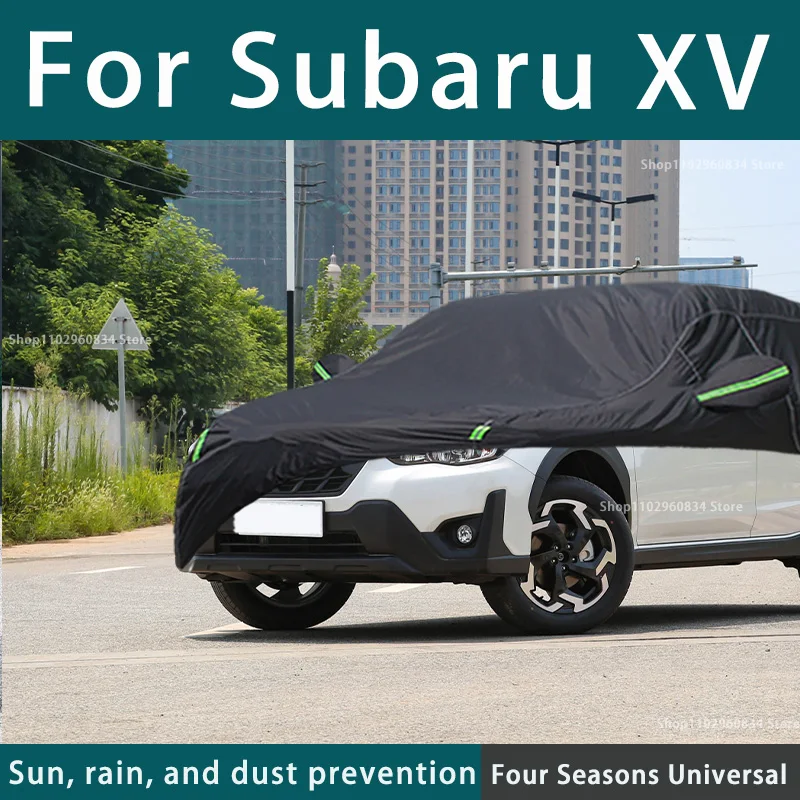 Full car cover dust-proof outdoor indoor UV protection sun protection and scratch resistance For Subaru XV Car umbrella