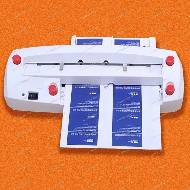 Automatic A4 Heavy-Duty Business Card Cutter – Fine-Tuning Slitter for 90×55mm Precision Cuts