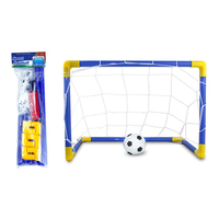 1pc Football Goal Post Frame Set Inflatable Football Lightweight Portable 447X250X323Mm Plastic Team Sports Soccer Accessories