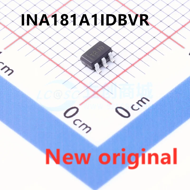 10PCS  New original 18JD INA181A1IDBVR INA181A1 SOT23-6 Current sense amplifier