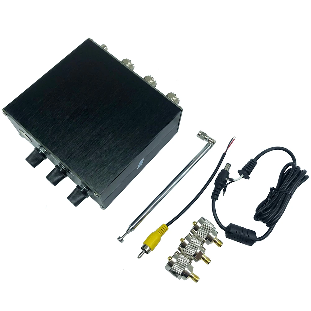 Assembled QRM Eliminator X-Phase (1-30 MHz) HF Bands Second Generation With A Metal Shell  Principle: The QRM canceller is inser