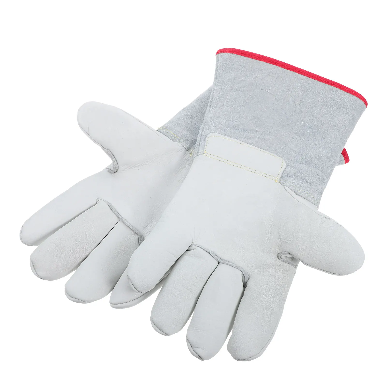 

1 Pair Waterproof Insulated Cowhide Driver Gloves Cold Protection Safety Work Gloves for Freezer Construction Winter Outdoor
