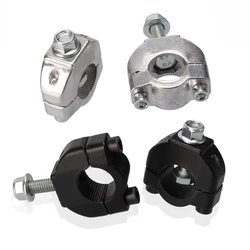 Motorcycle 7/8'' 22mm Handlebar Bar Risers Mount Bracket Clamp Taper For 2 Stroke 47cc 49cc Moto Dirt Bike Motocross parts