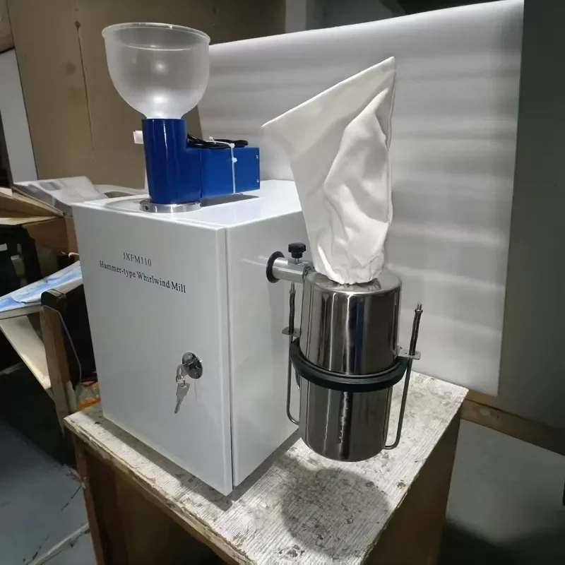 JXFM110 Lab Hammer Mill Machine Whirlwind Grinder Crusher for Laboratory Use 2026