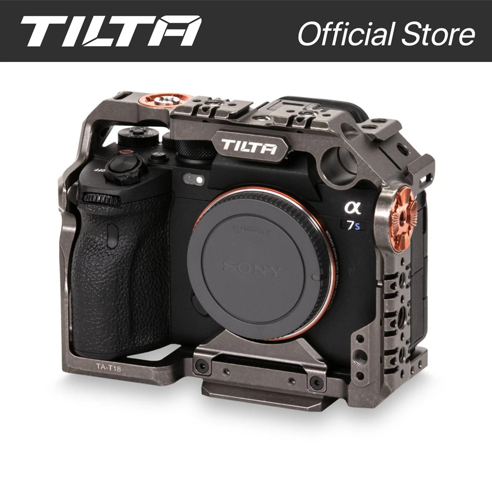 TILTA for SONY A7S3 A7s III TA-T18-FCC Camera Rig for Sony A7sIII Cage Full Cage Basic Lightweight Professional Camera cage