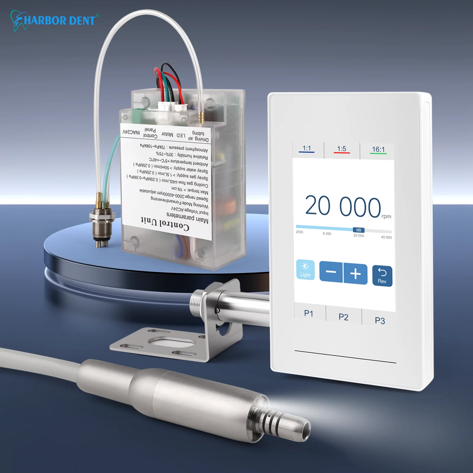 New Electric Built-in LED Micromotor Brushless Motor Use for Dental Chair Equipment Touch Screen Equipment