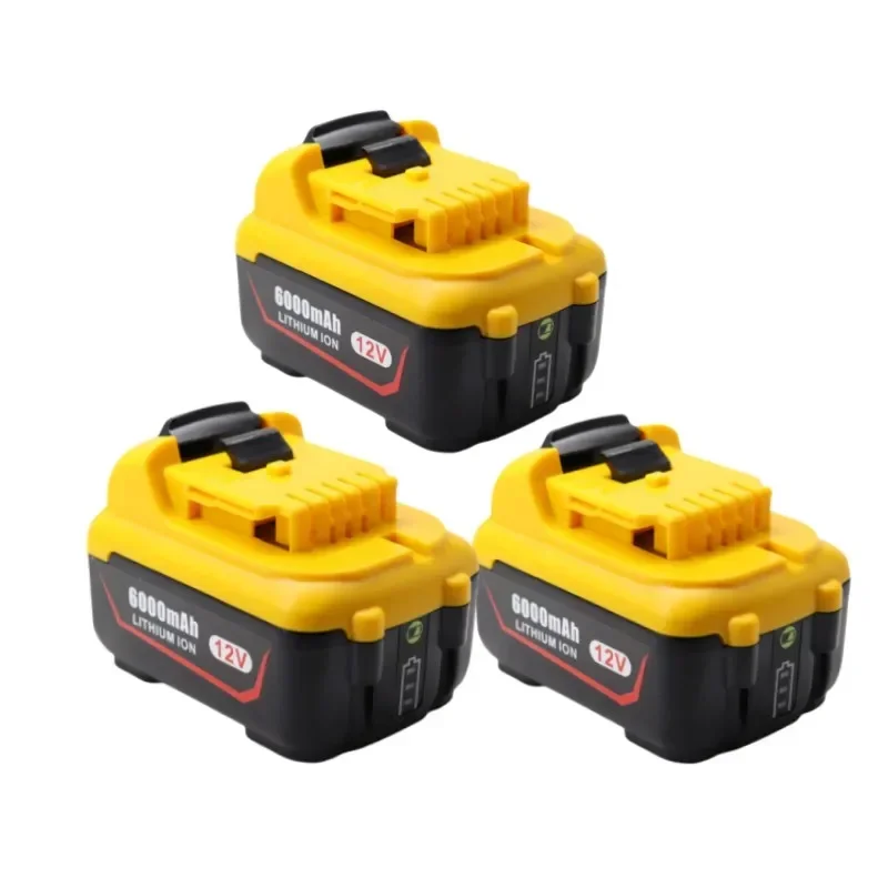 

6.0Ah Replacement for Dewalt DCB120 Lithium-ion Batteries 12V 3Ah Battery DCB123 DCB125 DCB124 DCB122 DCD710 Power Tools Battery