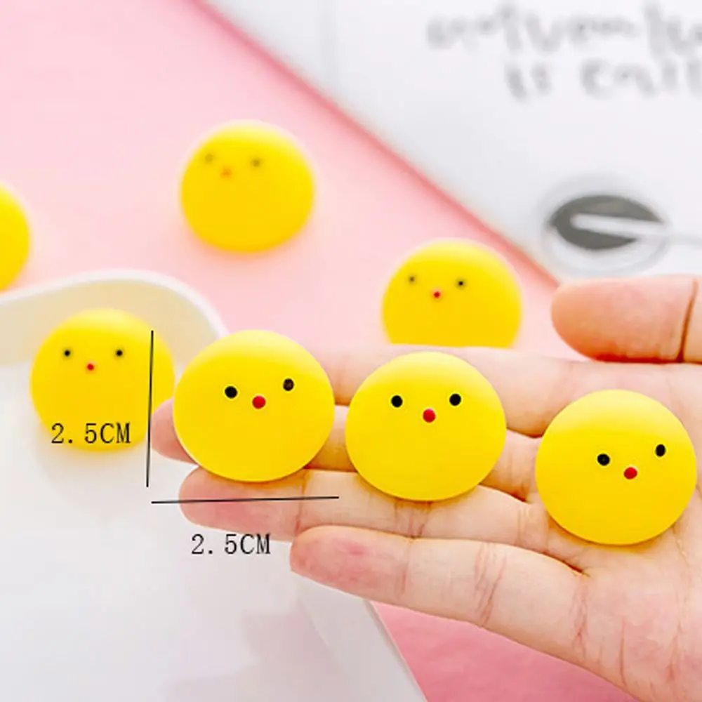 Novelty Gifts Decompression Toy Stretchable Antistress Relief Stress Squish Toys Squeeze Toy Yellow Chick Antistress Toys