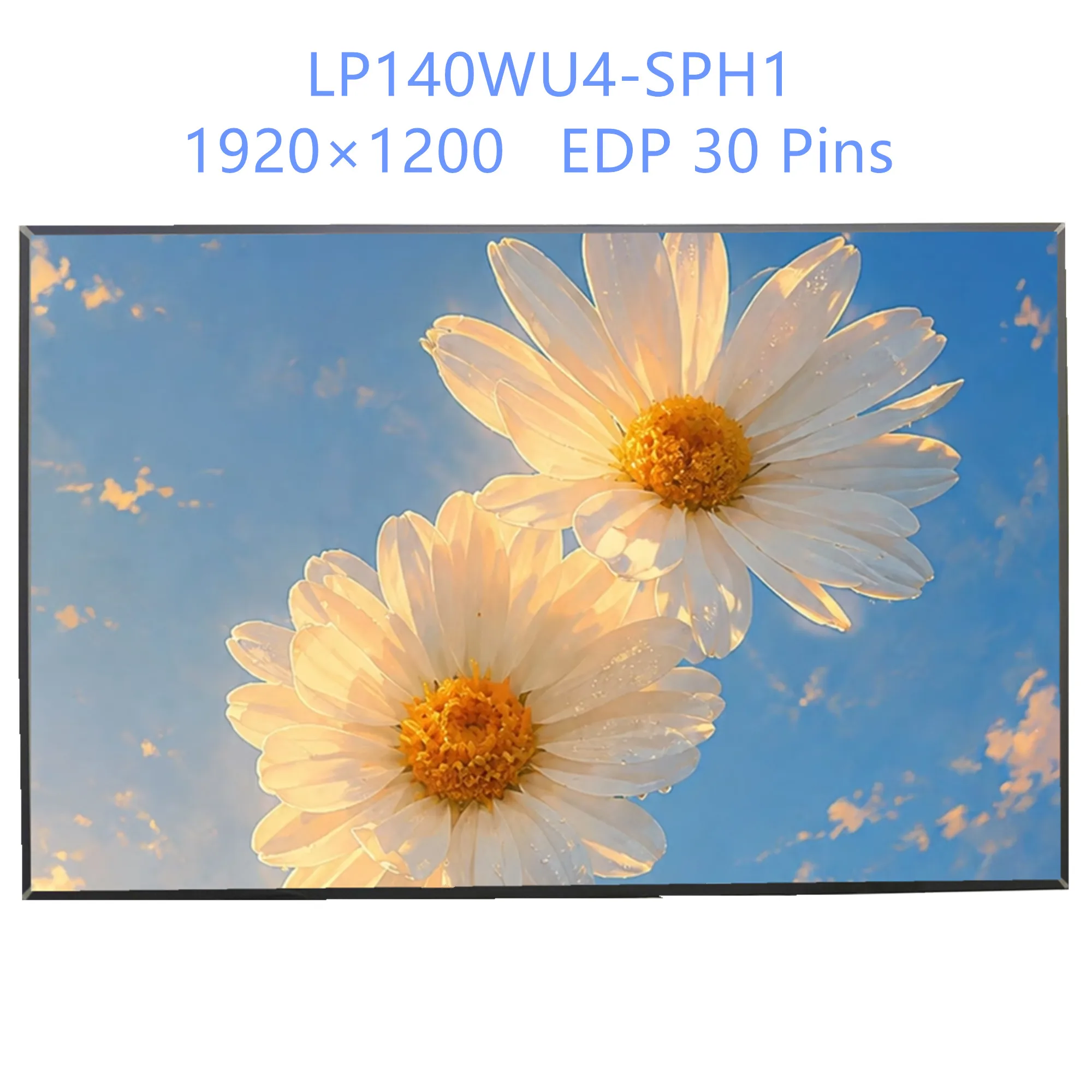 14.0'' LP140WU4-SPH1 Laptop LCD Screen Display Panel Matrix 1920×1200 EDP 30 Pins