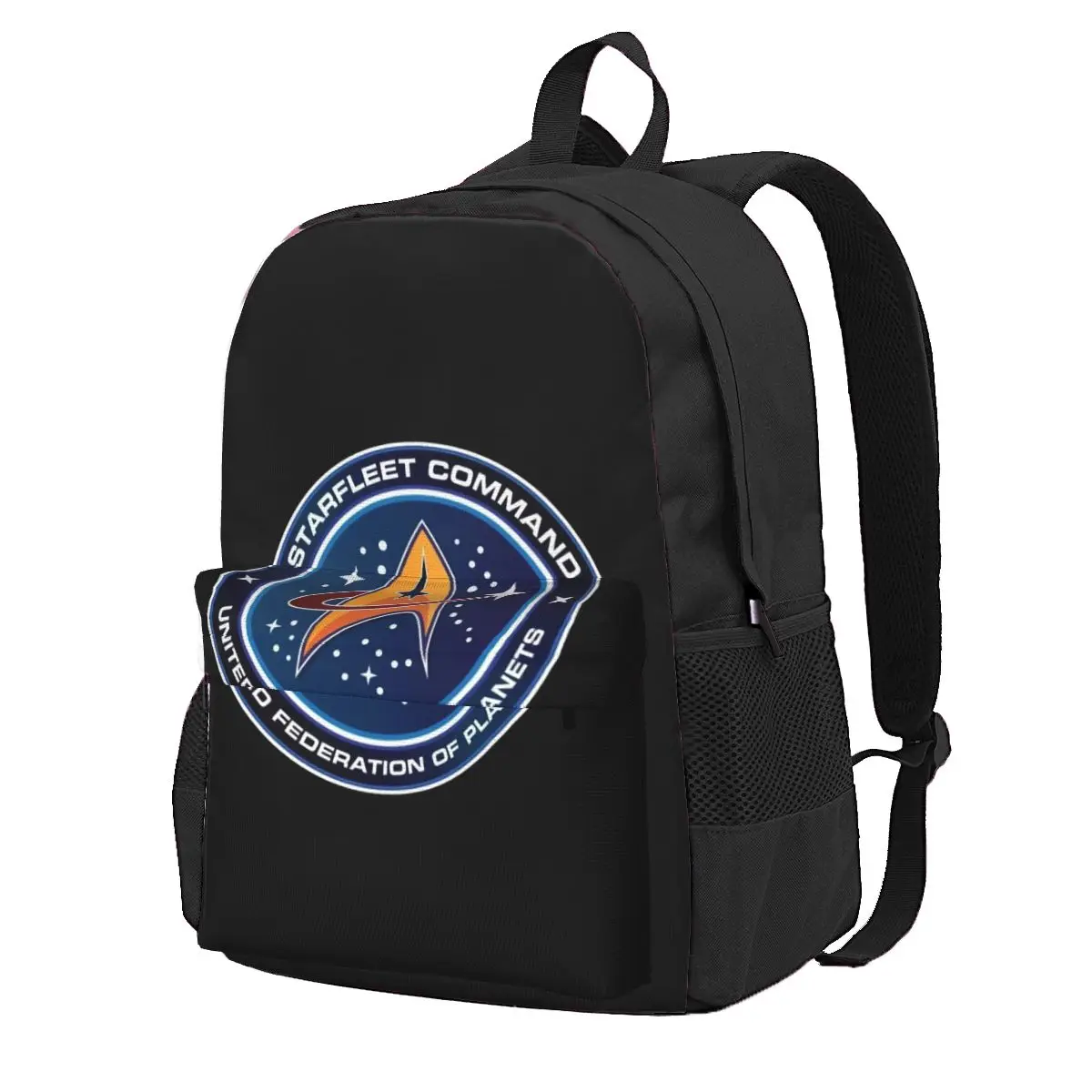 

Y2k Stars Treks Starfleet Commend Student Backpack School Bag Hiking Travel Daypack for Men Women Fashion Bookbag Shoulder Bags
