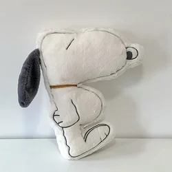 Lovely Snoopy Plush Toy Cartoon Dog Throw Pillow Sofa Bed Home Decor Cuddly Plushies Stuffed Dog Cushion Birthday Gifts