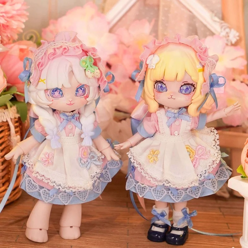 

1/12bjd Ob11 Doll Skirt Doll Clothes Set, Movable Humanoid Accessories Decorations, Cute Women'S Gift