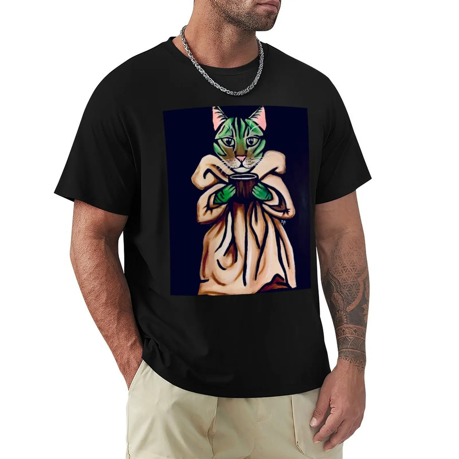 

Baby Kitty T-Shirt cotton man t-shirts vintage anime shirt quick-drying mens white t shirts