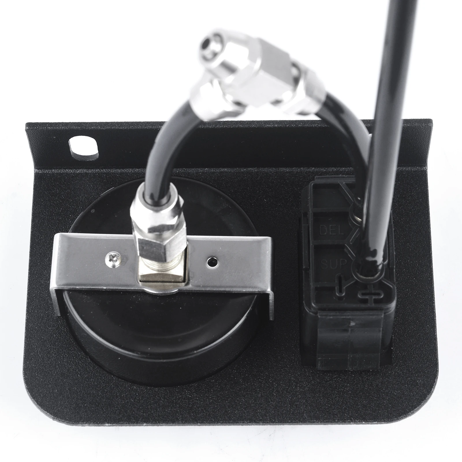 

Air Pump/Truck Seat/Air Spring Start Control Switch Electric Manual Paddle Valve W/ 1/4" 50mm 180psi/12bar Water Pressure Gauge