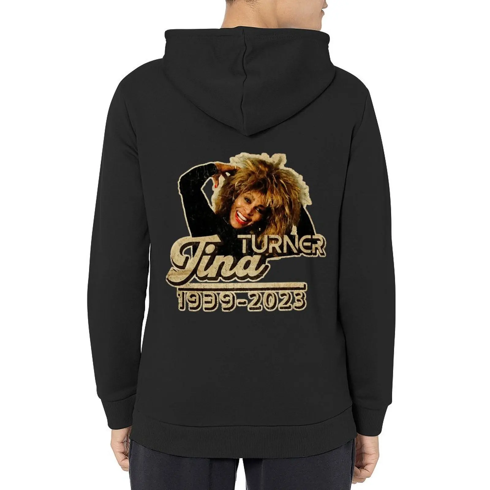 

Tínà TúrnèrQueen of RockandRolldies aged 83, Hoodie blouse fashion men men's sweat-shirt set hoodie