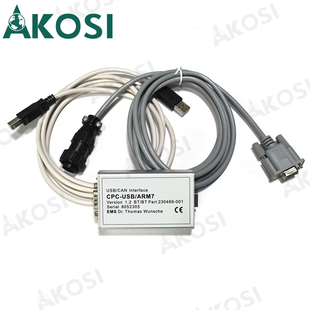 

Forklift Diagnostic Tool TruckCom CAN ARM7 BT USB Interface Support For Toyota BT EMS CAN suite Bases