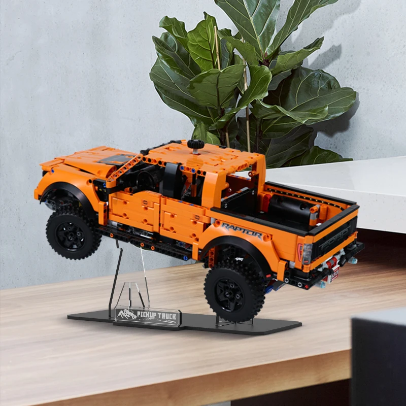 Technical Ford Raptors F-150 Racing Car Building Blocks Set,Off Road Car 42126 Model,Ideas Gifts for Pick-up Vehicle Enthusiasts