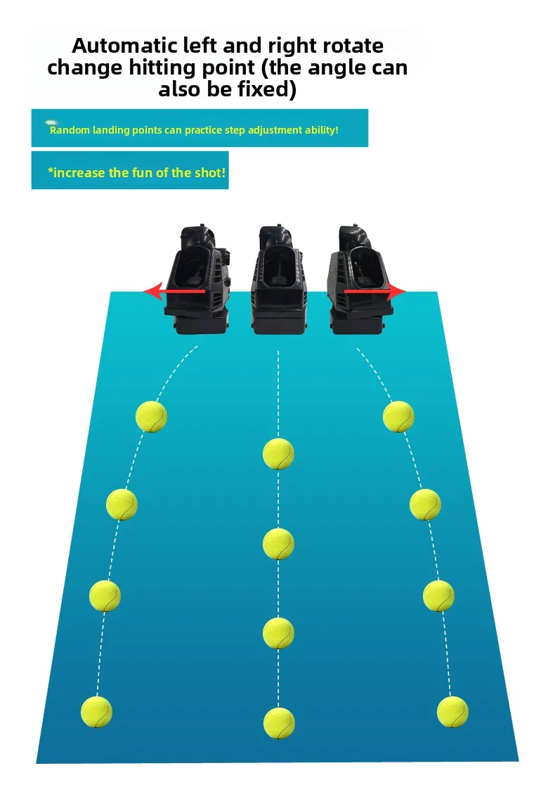 Tennis throwing machine coach ball machine single belt catch net practitioner training equipment special self-service machine