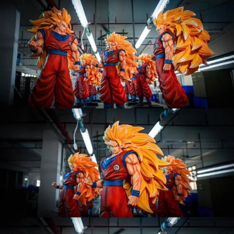 

Dragon Ball Z Super Saiyan 3 Goku 1/4 Scale GK Statue JT Studio Resin Figure Anime Collectible Model Large Size Wholesale