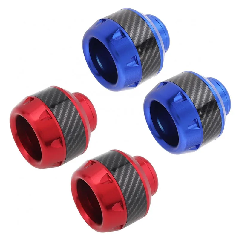 Universal Motorcycle Anti-fall Cup Aluminum Alloy Motorcycle Front Fork Cover Anti-collision Wheel Protector Modified Accessorie