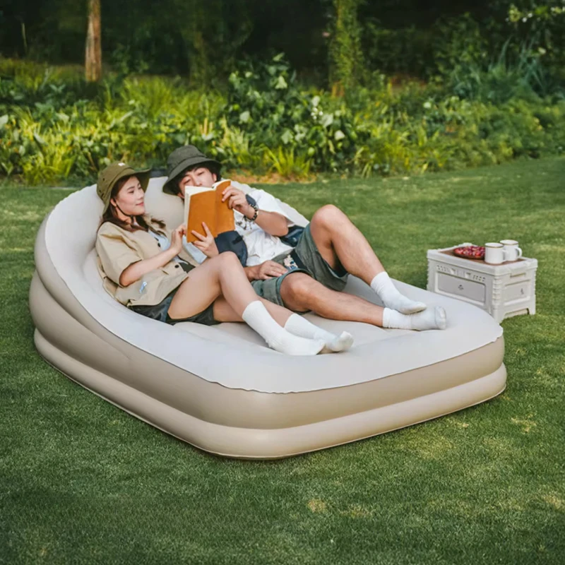 

Automatic Outdoor Inflatable Sofa Portable High Load-bearing Capacity Wear-resistant Air Cushion Bed Comfortable Air Mattresses