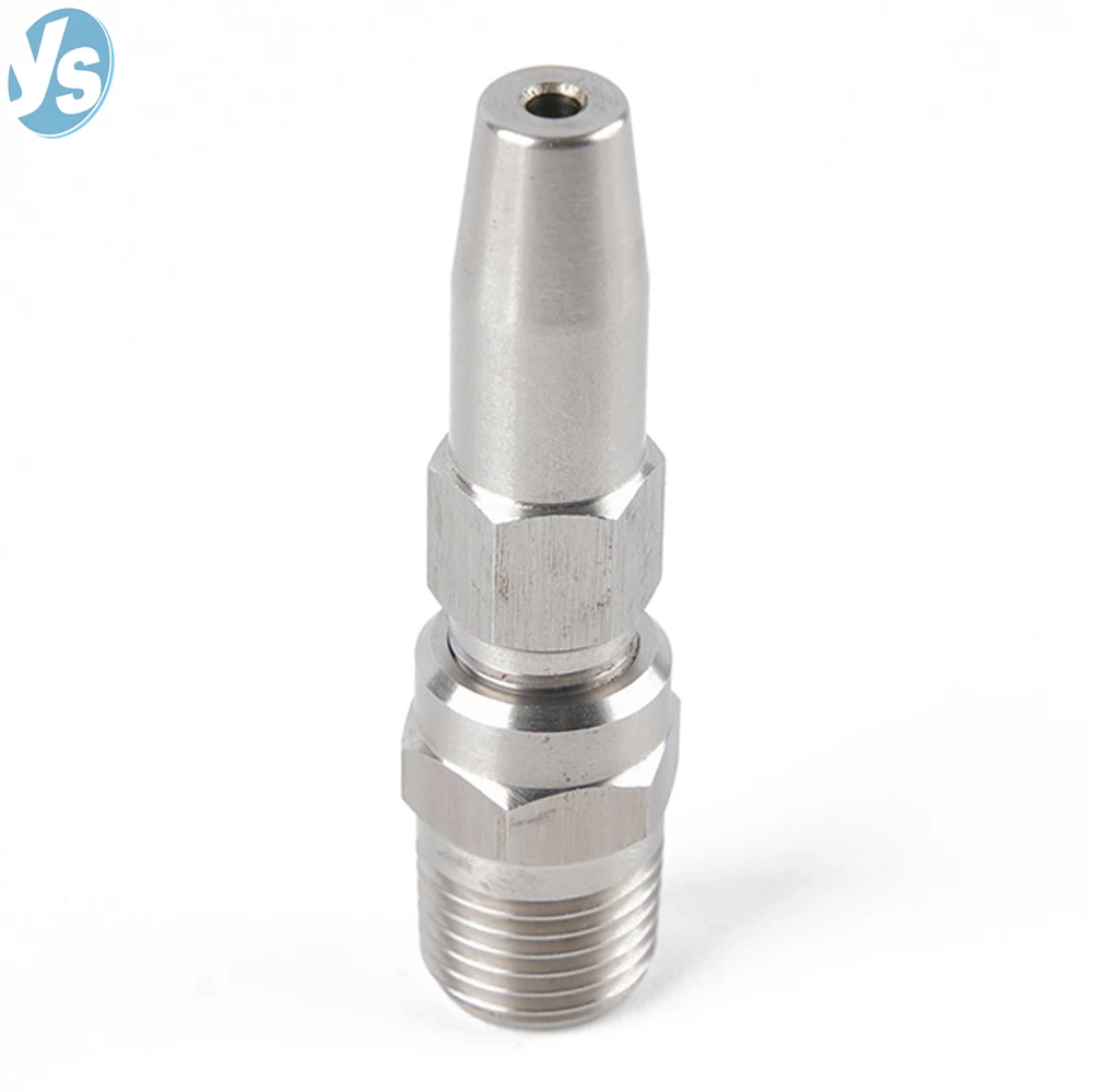 SS Ruby Liquid Column Flow Nozzle High Pressure Paper Mill Paper Cutting Water Needle Linear Solid Stream Jet Nozzle Industrial
