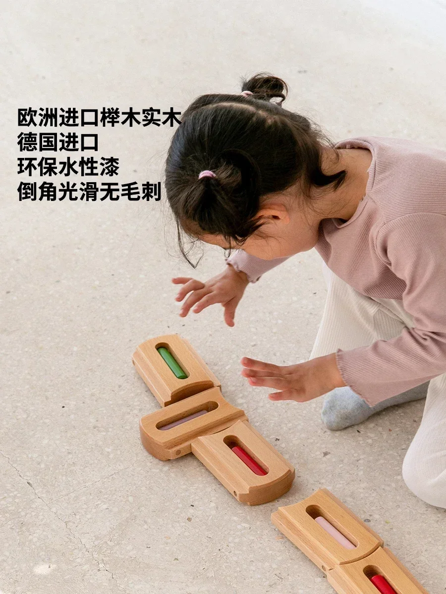 Rainbow clothes hanger, solid wood standing  children's bedroom, bedside Hot sales