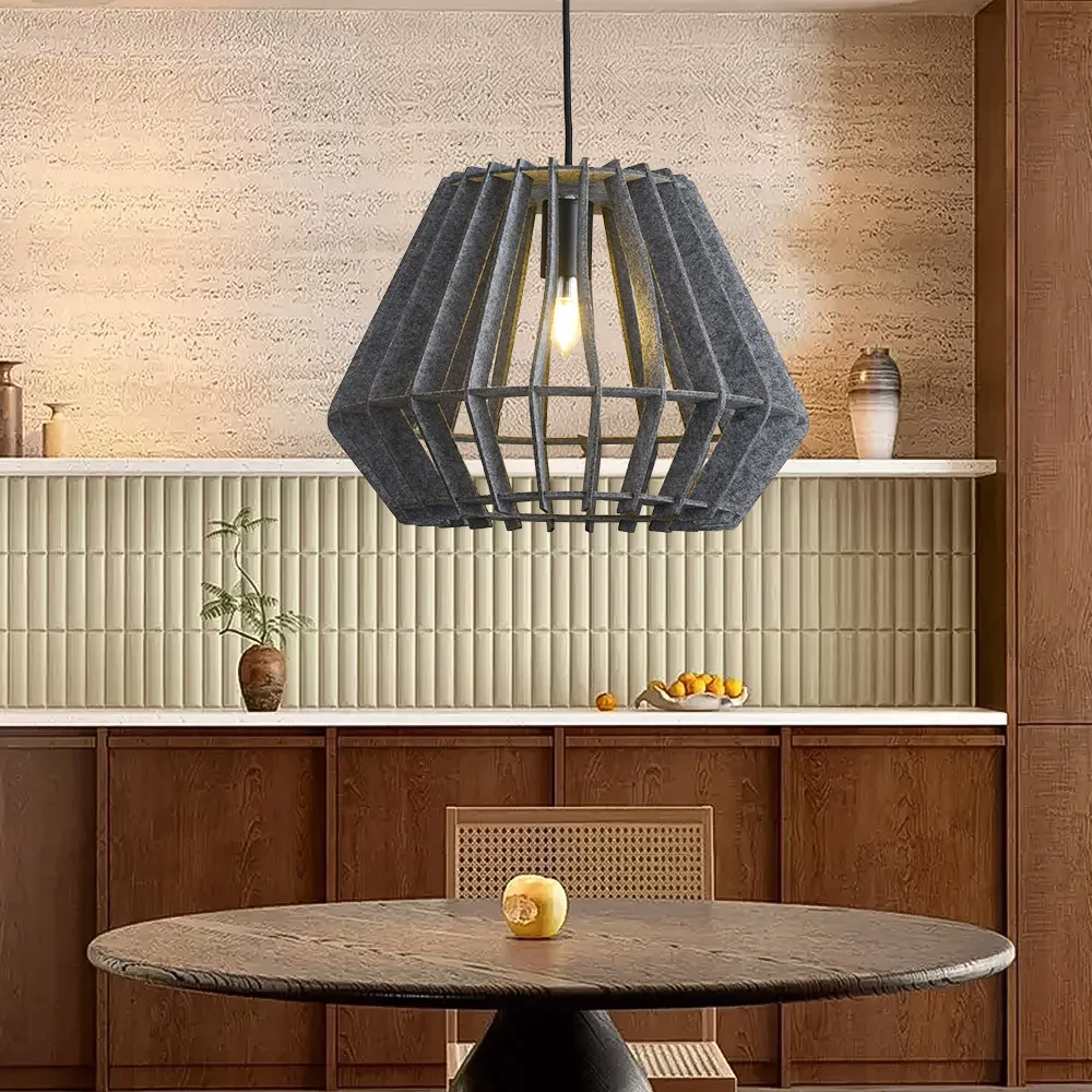 New Classical Felt Lamp Modern LED Pendant Light Restaurant Living Room Dinning Room Bar Hotel Room Hanging Light Pendant light