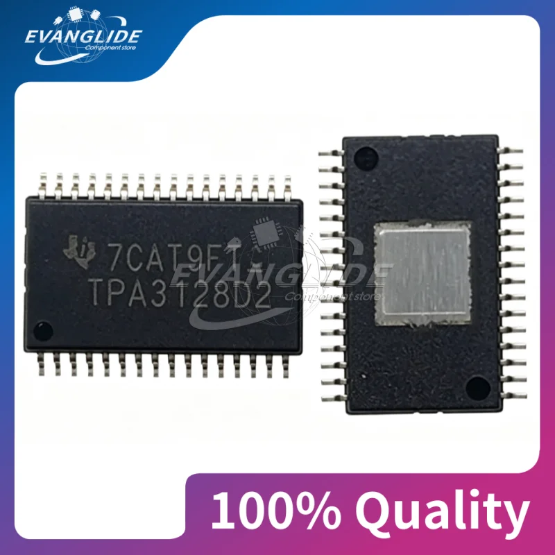 1 PCS/LOT BRAND NEW TPA3128D2DAPR MARK TPA3128D2 HTSSOP-32