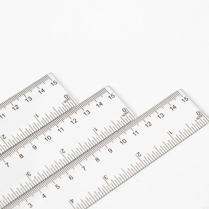 4 PCS Ruler set plastica matematica geometria set matematica triangola