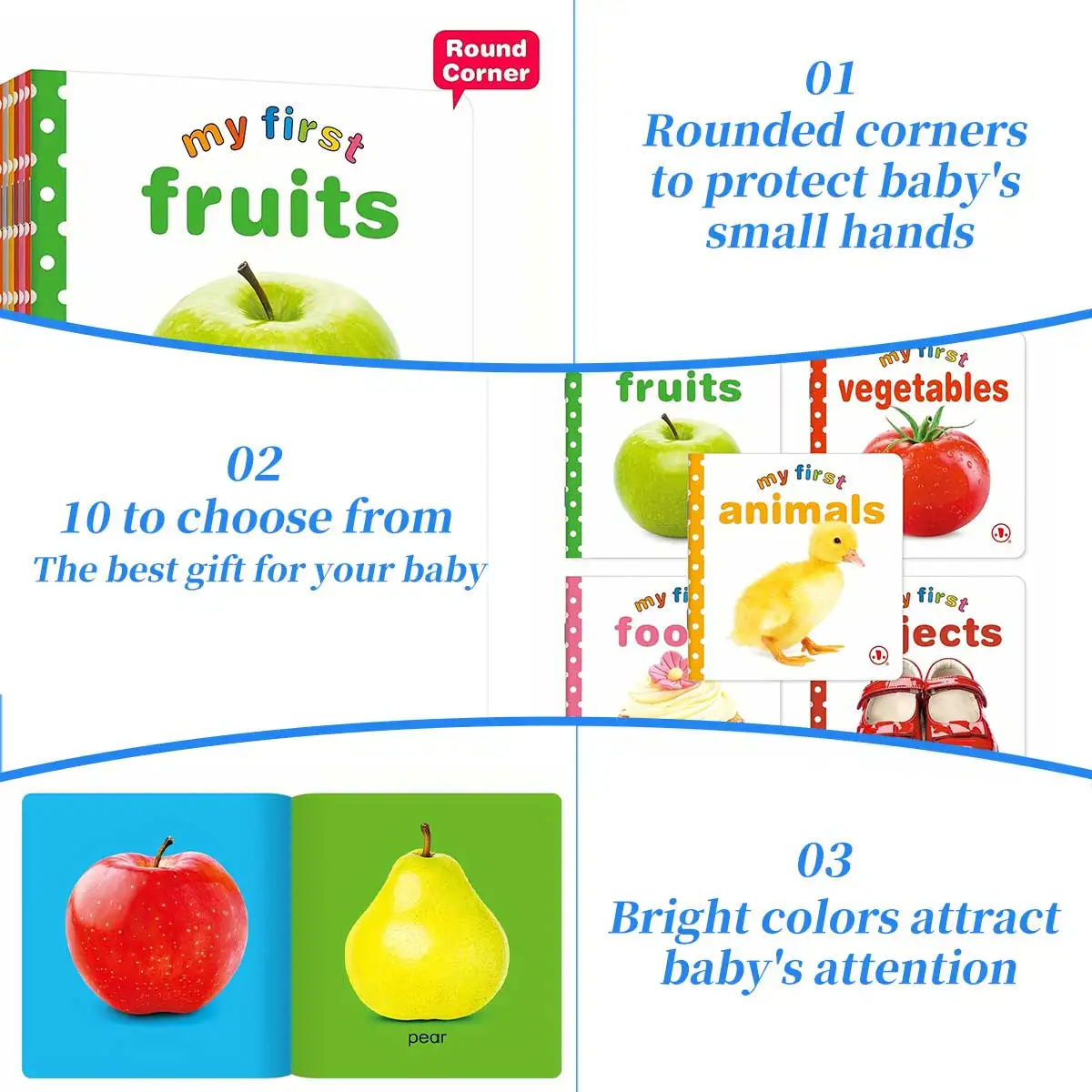 1 Satz von 10 Manga Anime Bücher Alphabet Karteikarten für Kleinkinder lehren Kleinkind lernen Zahlen Farben Formen Lernspiel zeug