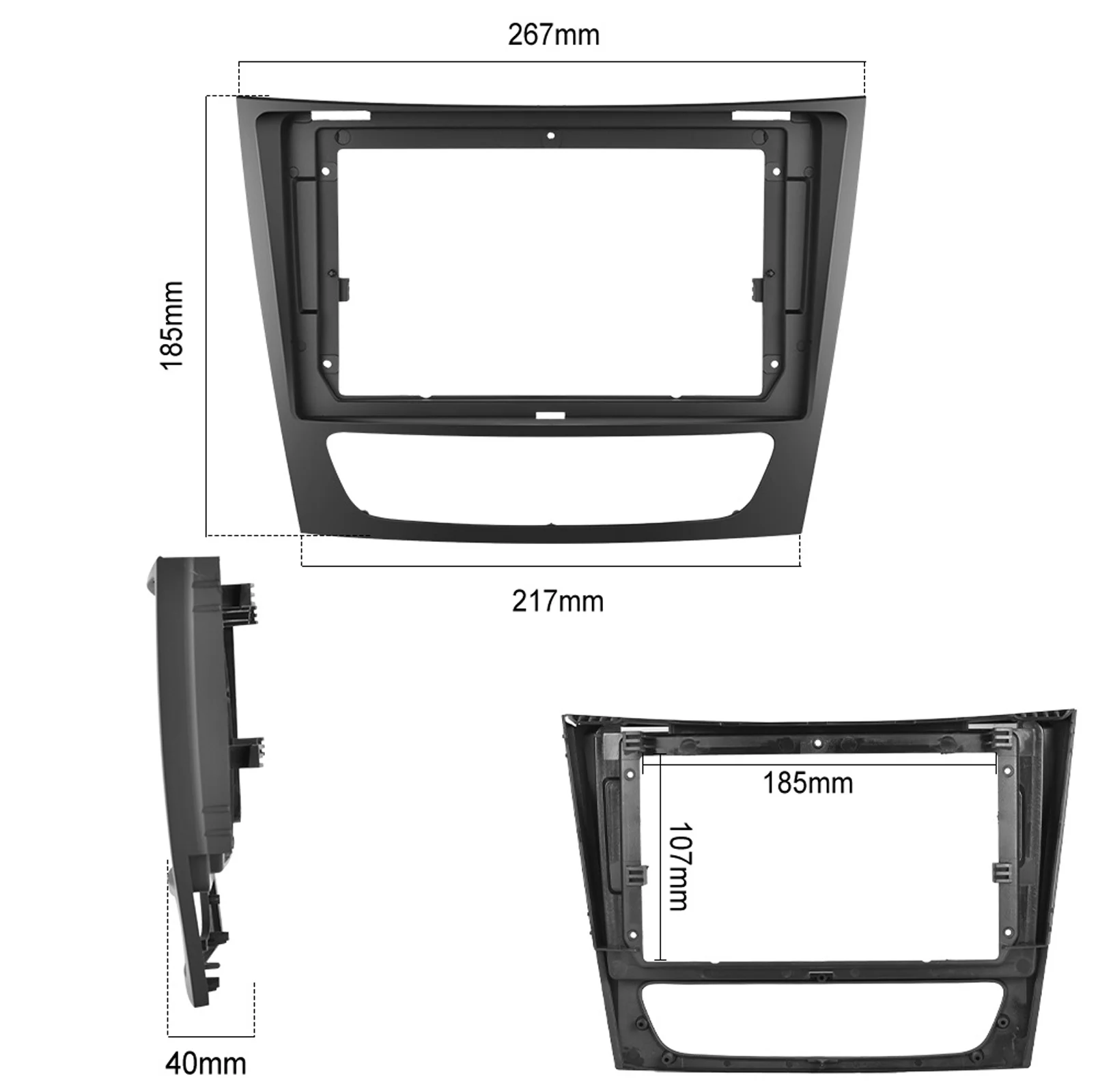 Per Mercedes Benz classe E W211 E200 E220 E300 E350 E240 CLS 2002-2010 autoradio Wireless Carplay 4G WIFI GPS Touch Screen Stereo