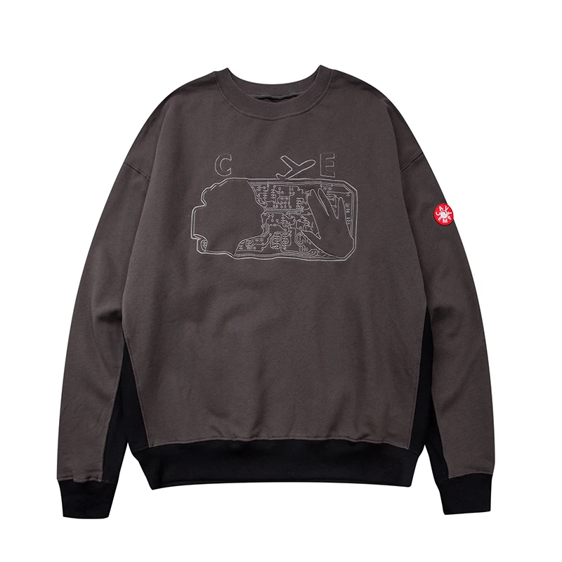 

CAVEMPT Japanese Streetwear CE Sweatshirt Round Neck Tokyo Vintage Street Graphic Print Men Women Hoodie