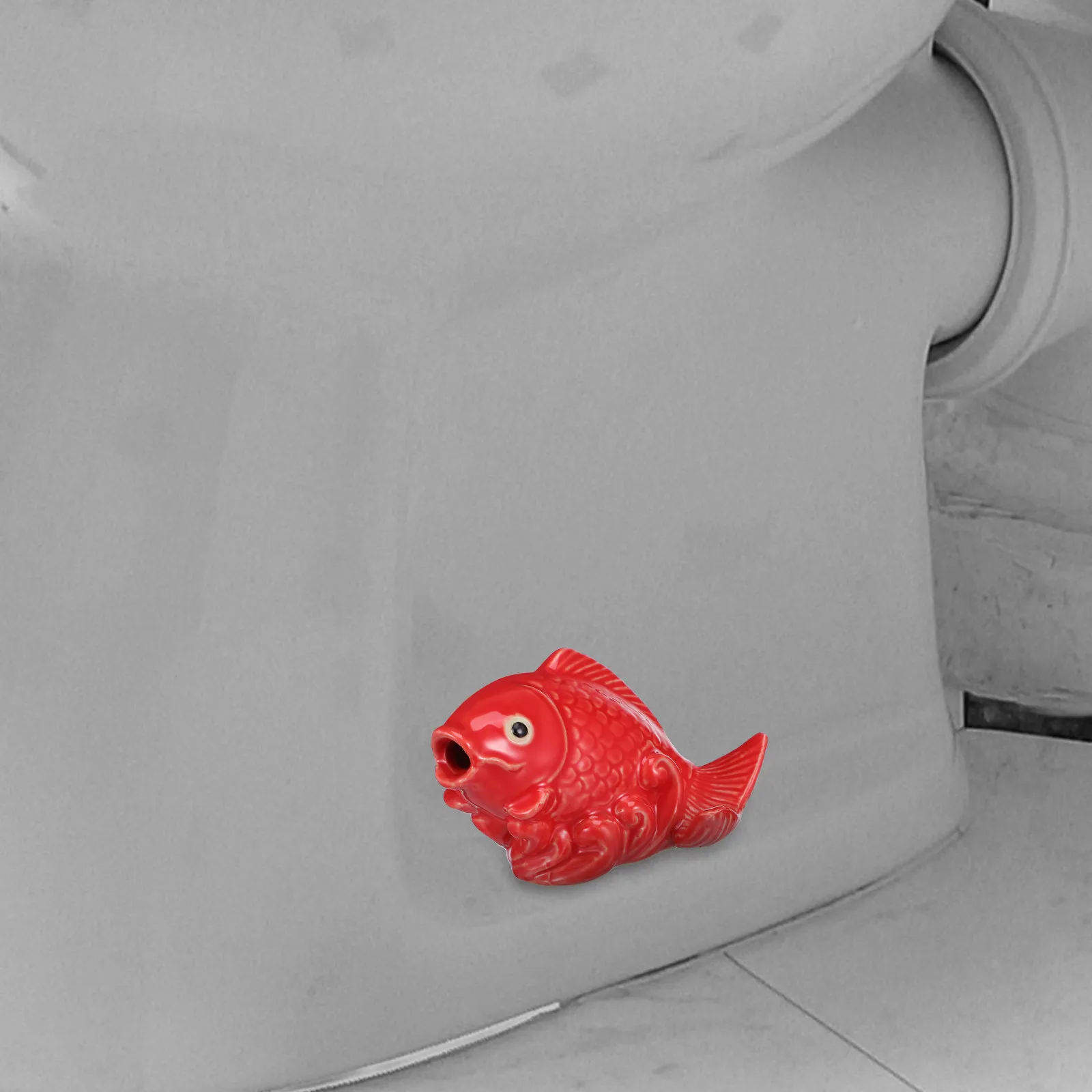 

2Pcs Fish Bolt Caps Ceramic Toilet Covers for Base of Toilet Cute Bathroom Accessories Decorative Design