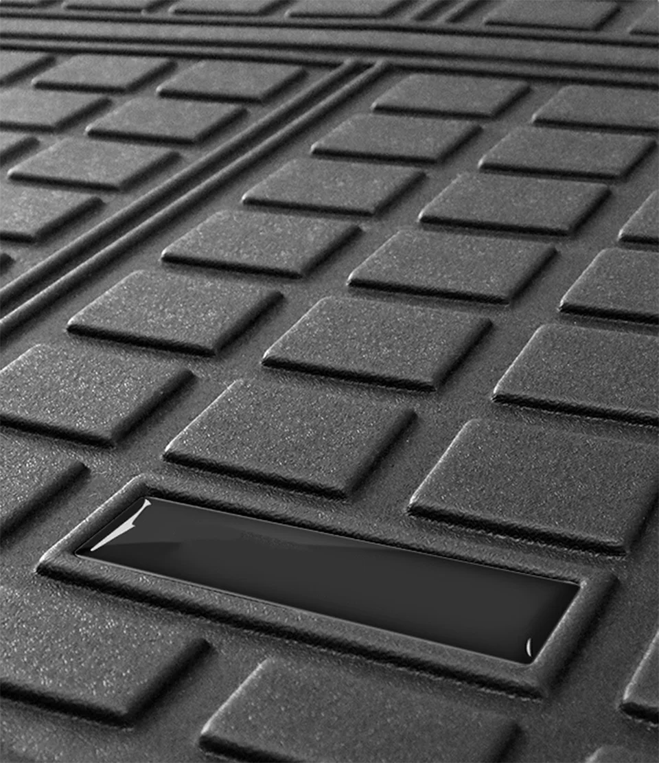 Gummi-Fußmatten-Set für Honda Accord 10. Generation, wasserdichtes Zubehör, Automobil-Innenraumteppiche – Detail 2