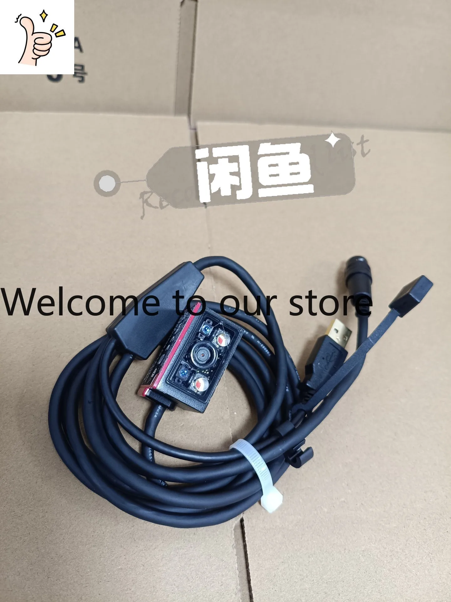 Glass bad physical picture KEYENCE SR-700 code scanner sensor