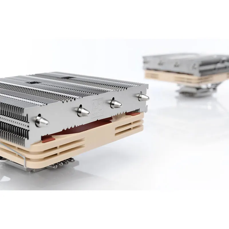 Noctua NH-L12S Heat Sink12CM тонкий вентилятор, 4 радиатора для тепловых труб с поддержкой многоплатформенного радиатора 1700/115X/AM4