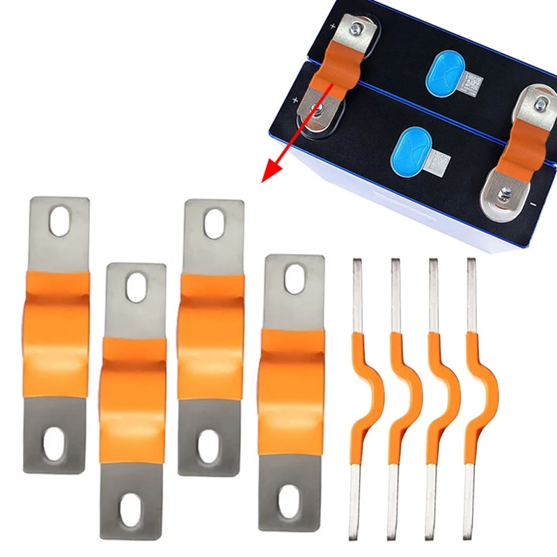 8Pcs High-Grade Nickel-Plated Copper Bus Bars Nickel-Plated Copper Bus Bars Kit For Solar Power And Deep Cycle Battery