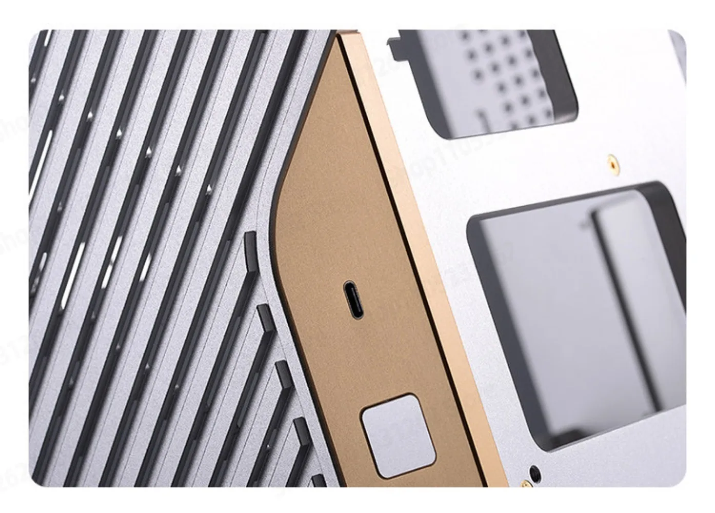 F15MAX All Aluminum PC Case ITX MATX DIY Chassis for Desktop Computer