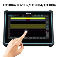 Micsig Automotive Digital Oscilloscope TO2002 TO2004 TO3004 Portable Professional 2Ch/4Ch 300/200/100MHz Touch Tablet Kit Smart