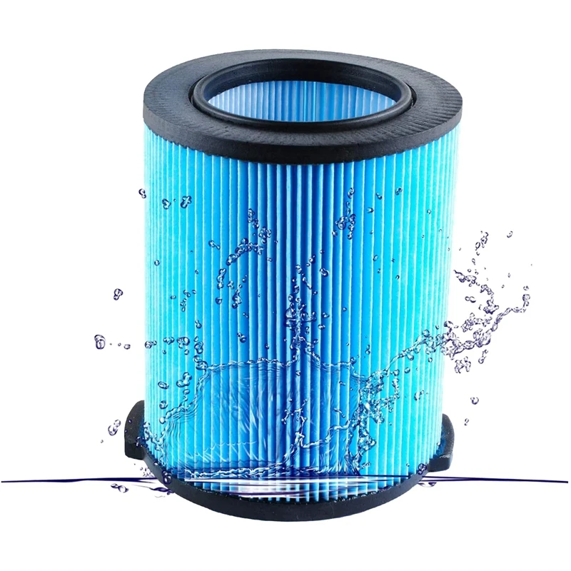 3-слойный высокоэффективный фильтр для замены пыли для Ridgid VF5000 Wet Dry Vac WD1450 WD0970 WD1270 WD09700 3-слойный высокоэффективный фильтр для замены пыли для Ridgid VF5000 Wet Dry Vac WD1450 WD0970 WD1270 WD09700