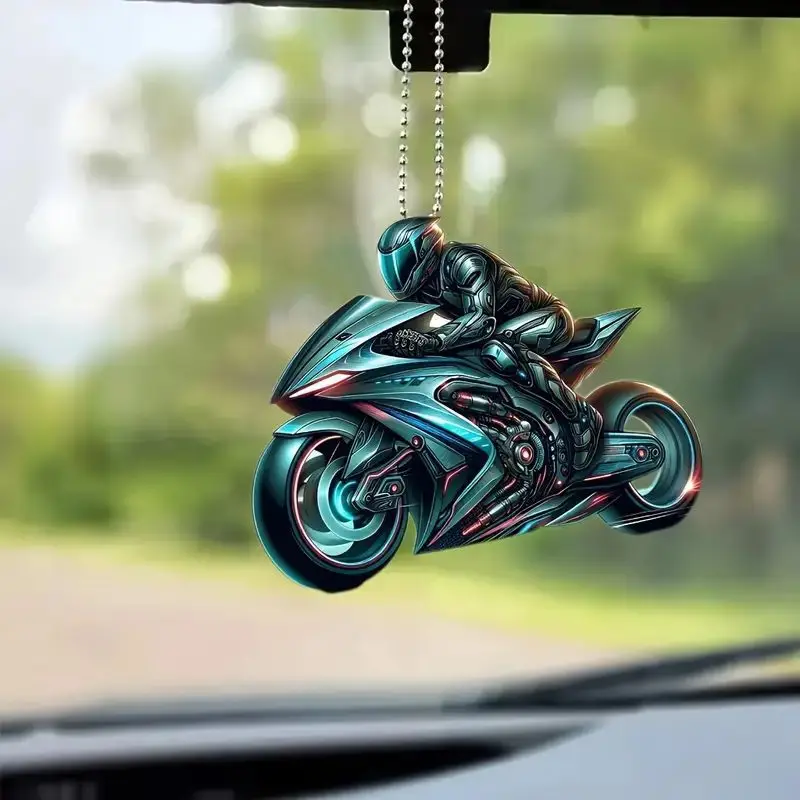 Cool keychain motocross for Men Boys Motorcycle Biker Key Chain snowmobile Helmet Motorcross
