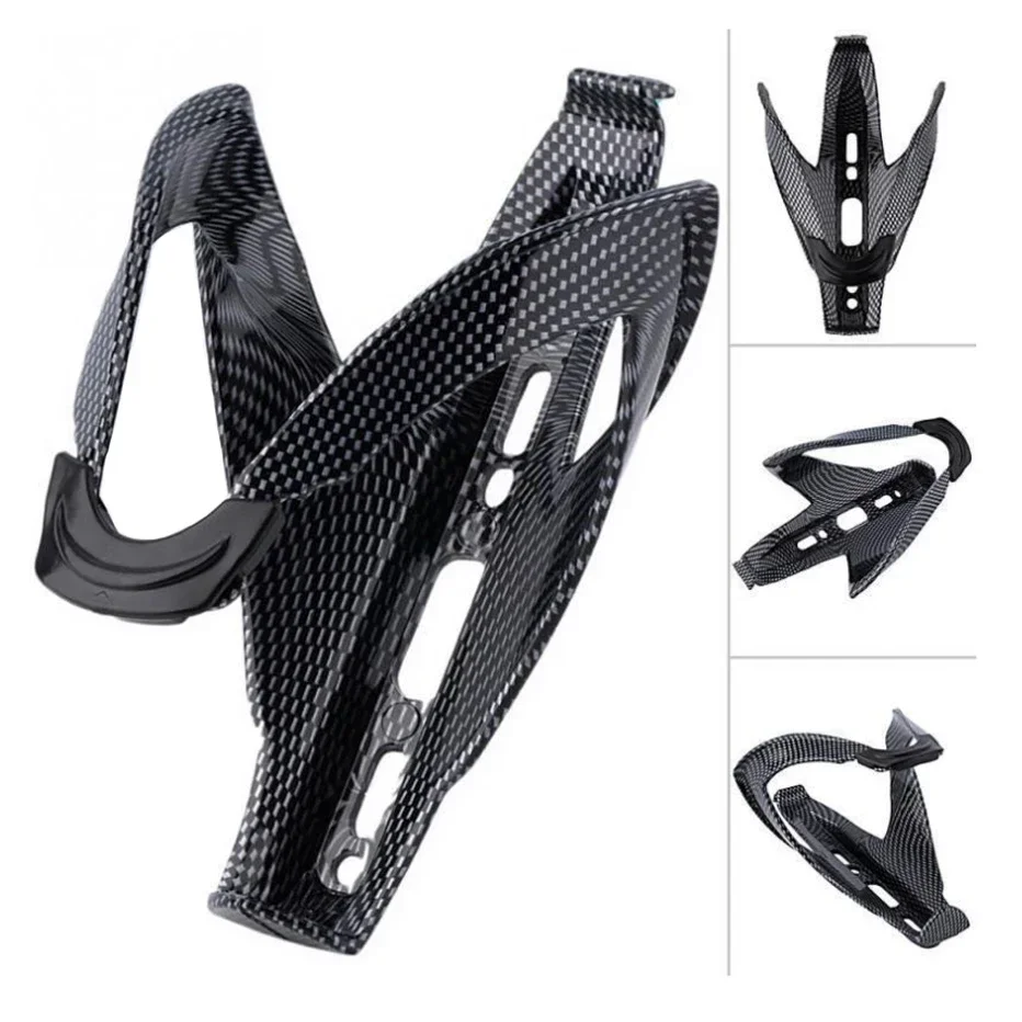 Bicycle Water Bottle Holder Carbon Fiber Mtb Water Bottle Cage Road Bike Bottle Rack Holder Bicycle Accessories