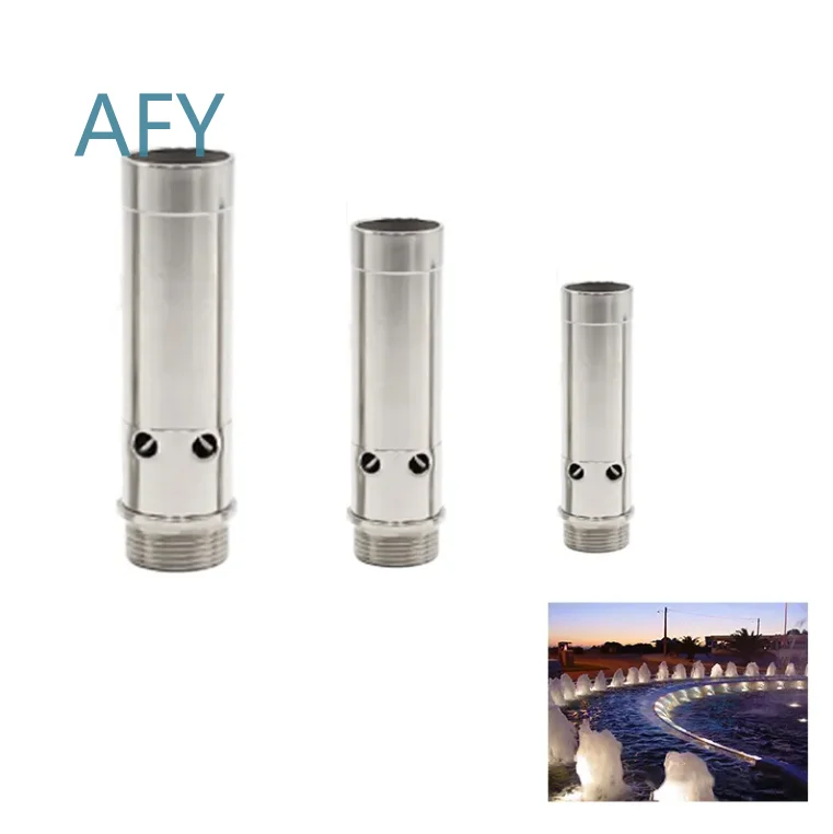 Decorative Spout for Gushing Water Function Foam Effect Bubble Fountain for Swimming Pool Garden Stone Feature Outdoor Water