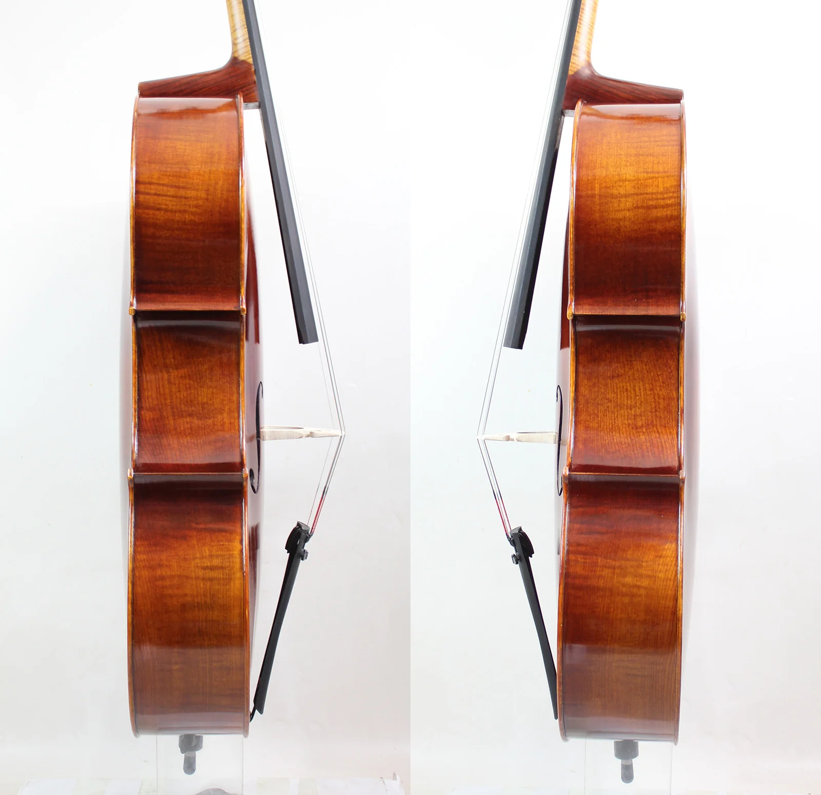 Super Value!A Stradivari 1690 Copy 4/4 Size,3/4 Size,1/2 Size,1/4 Size Cello! M6135 German Dark Antique!