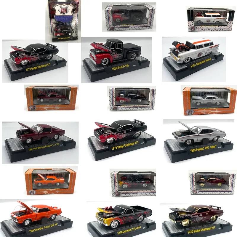 

M2 1/64 ограниченная серия легкосплавных автомобилей, новая упаковка автомобильной модели