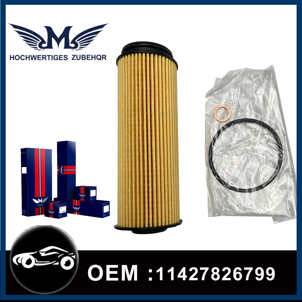 M Brand 7826800-01 11427826799 04152WAA02 04152WAA03 8584473-01 E859HD352 Auto Car Oil Filter Cress Reference Supplier For BMW