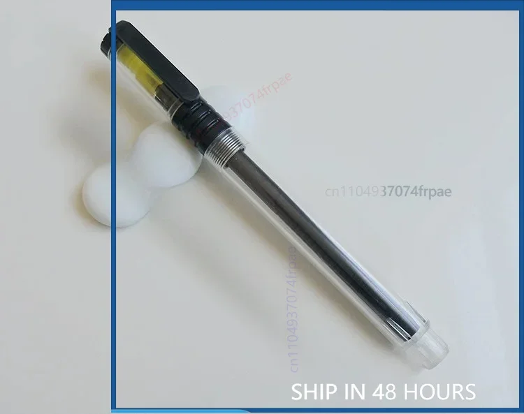 Clear Plastic Barrel For Wing Sung 9201  Roller Pen Slim Light Body Stable Ink Flow Easy Carry Stationery（5pcs）