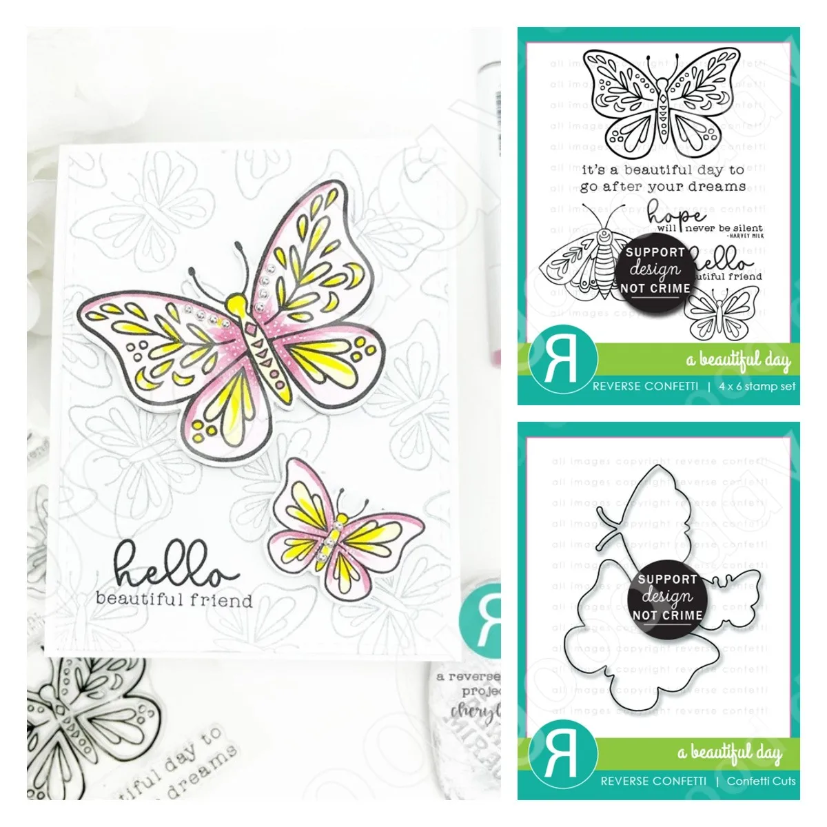

Arrival 2022 New A Beautiful Day Metal Cutting Dies Stamps Scrapbook Used for Diary Decoration Template Diy Card Handmade