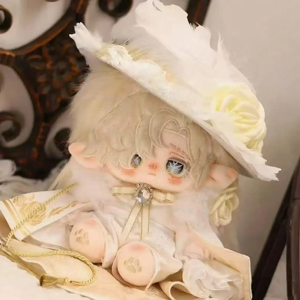 ゲーム周辺機器 Identity V グレイブキーパー 20cm ぬいぐるみ コットン人形 ドレスアップ ぬいぐるみ 大人/子供向け ギフトとして収集可能。